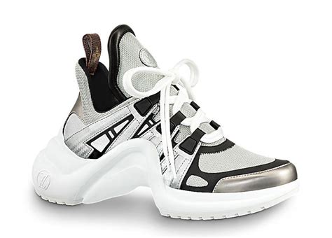 louis vuitton sneakers archlight black|louis vuitton reflective sneakers.